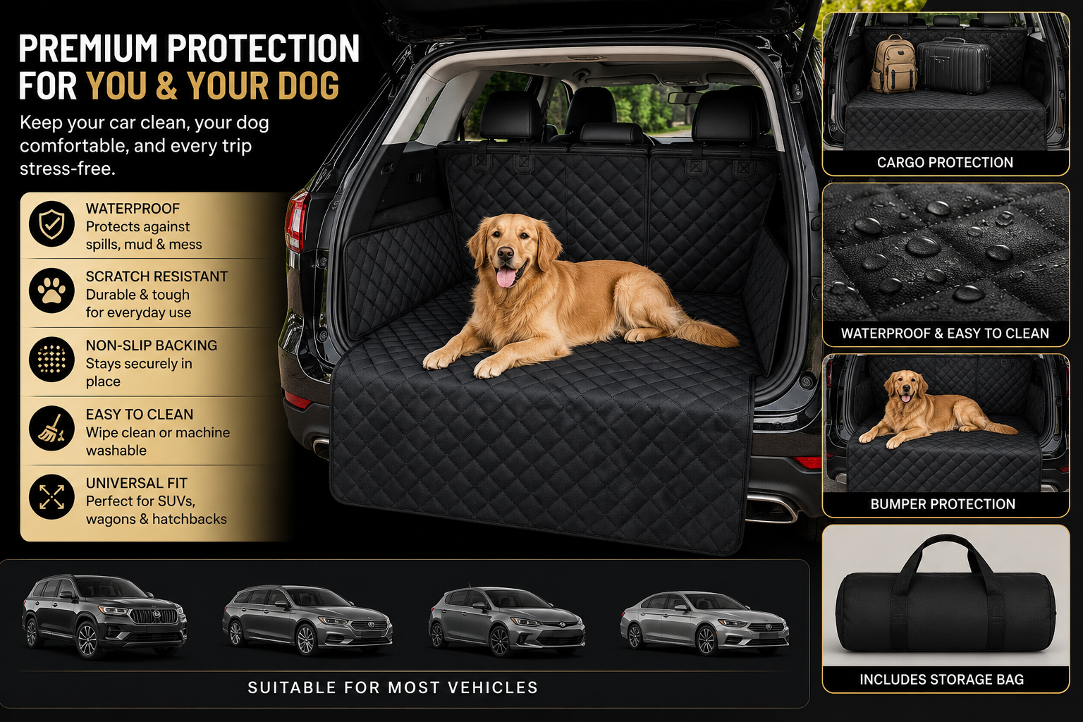 PawCruise CargoGuard Boot Protector