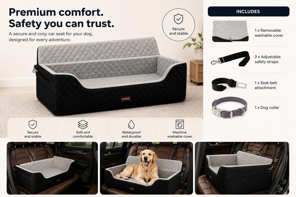 PawCruise Voyager Bed – Luxury Dog Travel Bed
