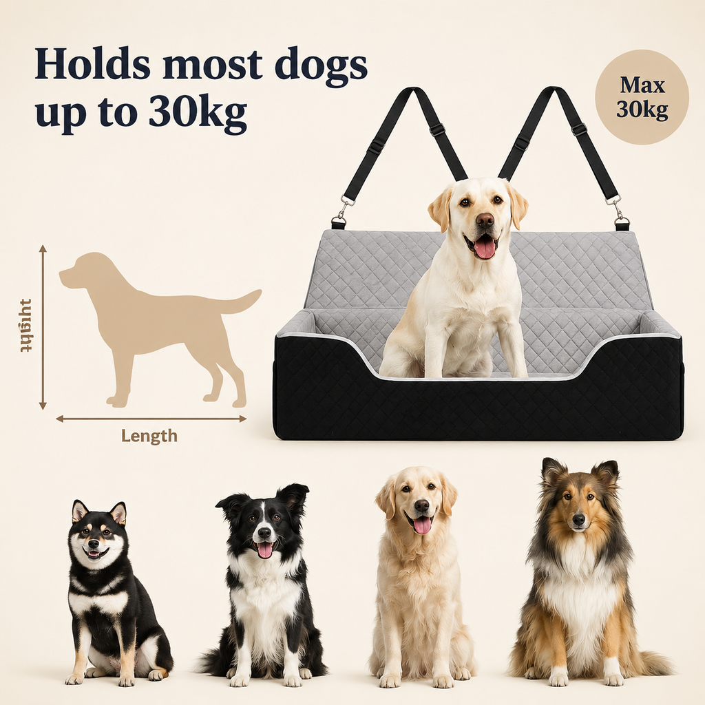 PawCruise Voyager Bed – Luxury Dog Travel Bed