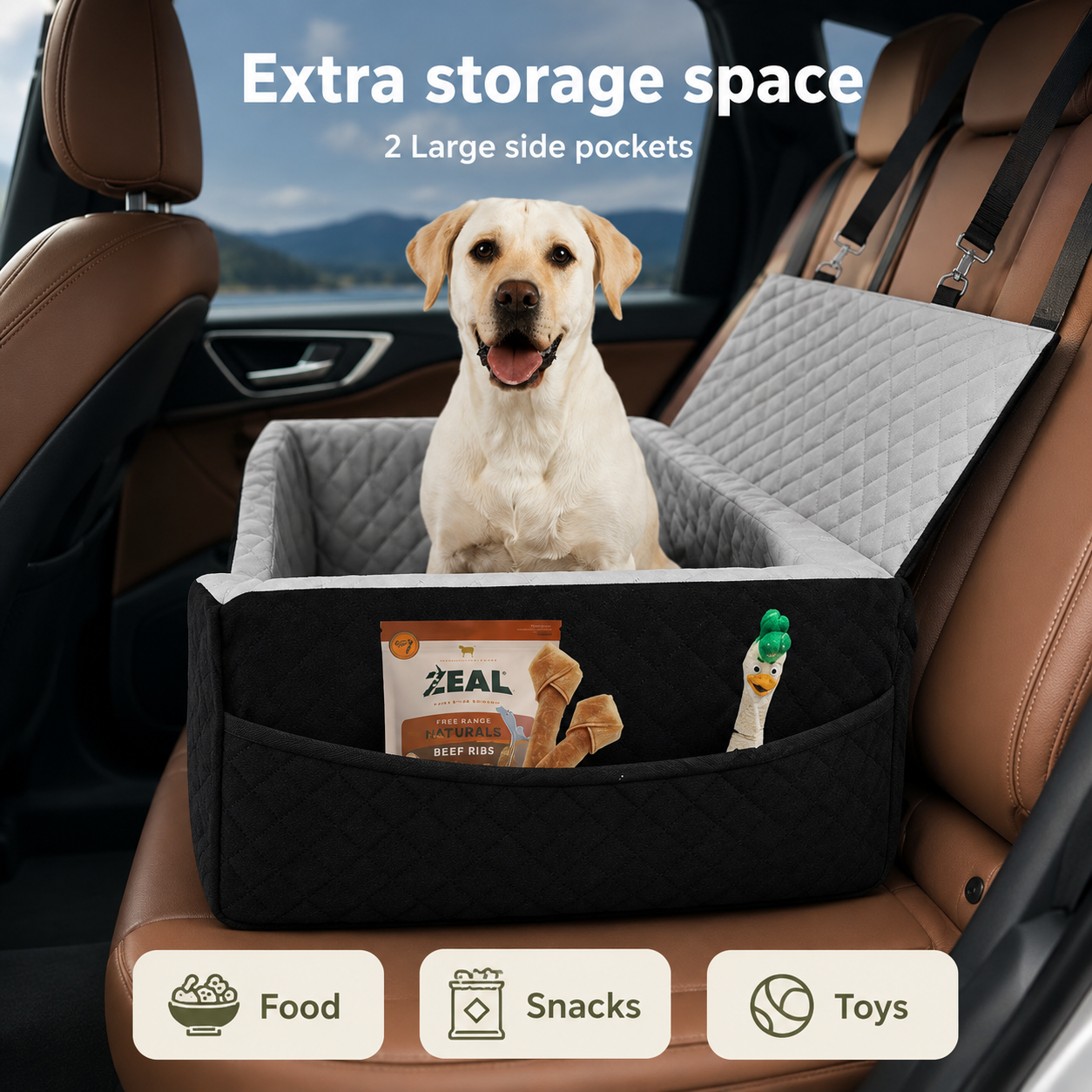 PawCruise Voyager Bed – Luxury Dog Travel Bed