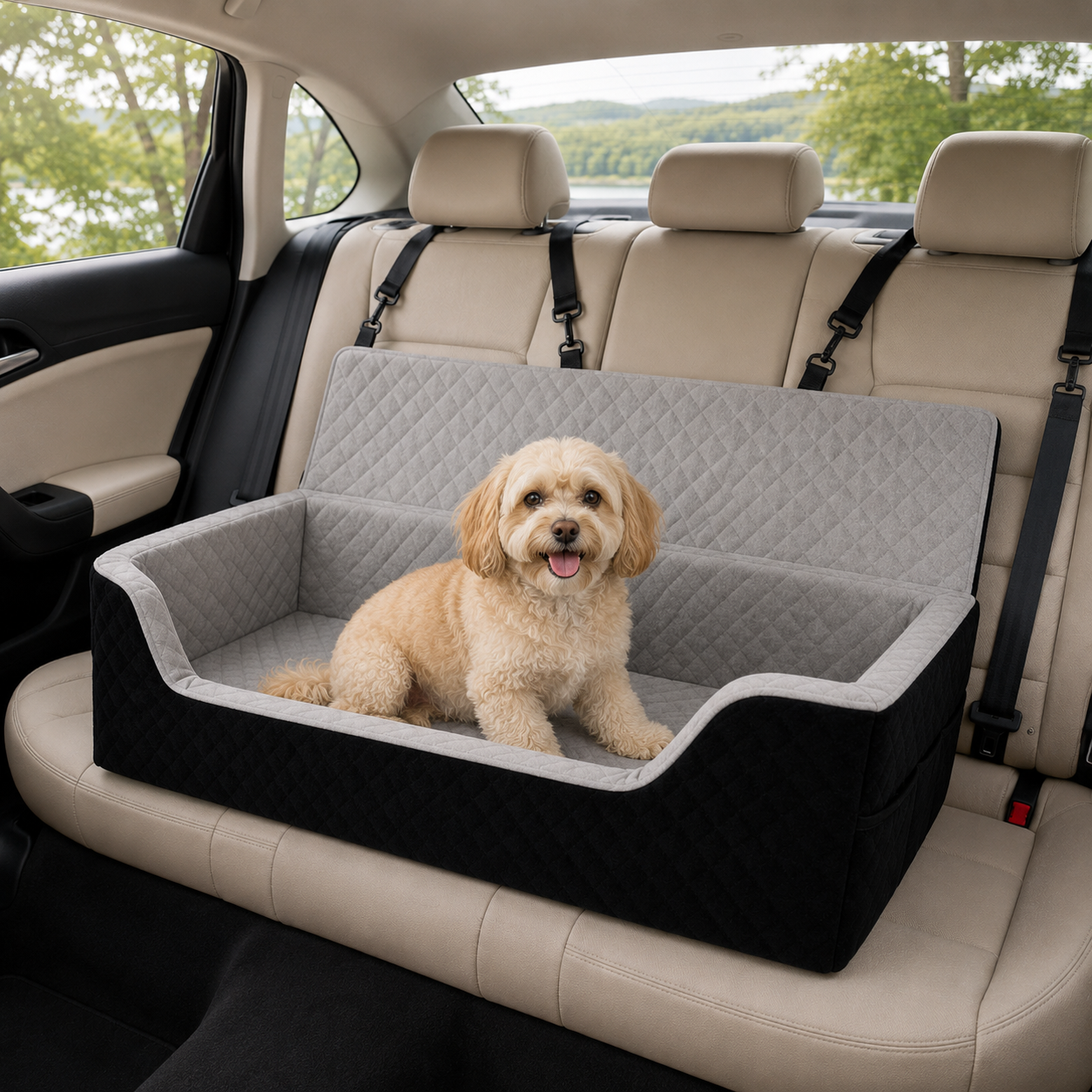PawCruise Voyager Bed – Luxury Dog Travel Bed